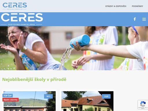 školy v přírodě - nejširší nabídka školních pobytů - škola v přírodě, výlety a lyžařské výcviky s animátory i bez.