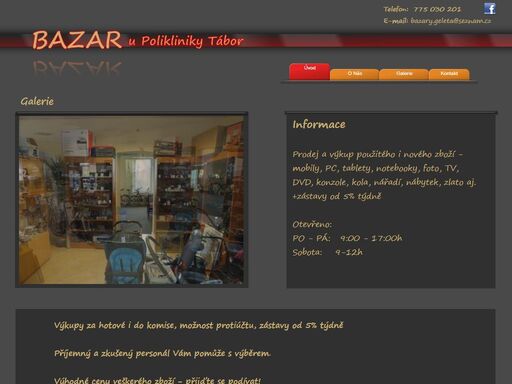 www.bazarupoliklinikytabor.cz