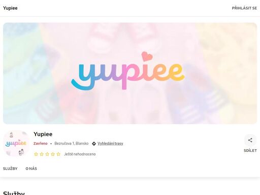 rezervujte online u yupiee v blansko.