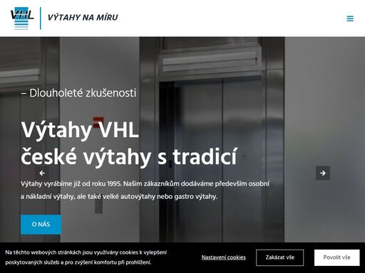 osobní, nákladní výtahy, autovýtahy nebo gastro výtahy. jsme držiteli osvědčení autorizovaná servisní firma vydané hospodářskou komorou čr.