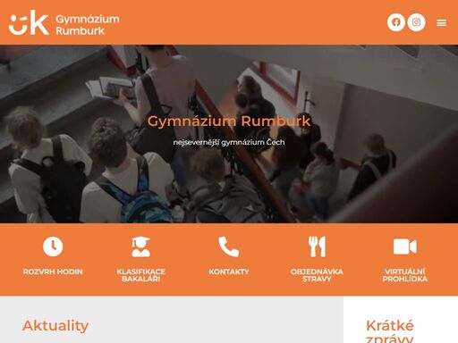 gymnázium rumburk je nejsevernějším gymnáziem čech. nabízí mnoho volnočasových aktivit, projektů a také blokovou výuku.