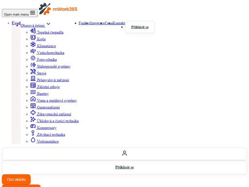 efektivní řízení zakázek pro techniky v terénu. aplikace mwork 365 je moderní aplikace pro plánování a řízení práce servisních společností.