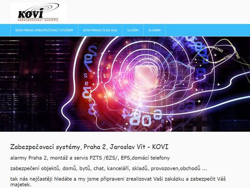zabezpečovací systémy praha 2 jaroslav vít - kovi, alarmy 100  jablotron praha 2, domácí telefony, montáž a servis ezs, eps zabezpečení domů a bytů v praze