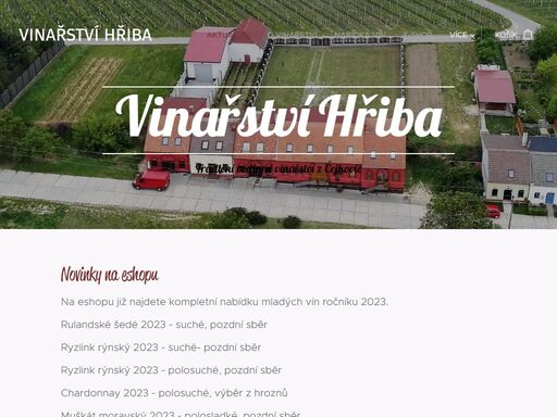 rodinné vinařství z čejkovic zabývající se výrobou a prodejem kvalitního lahvového a sudového vína.