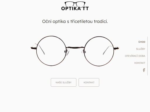 oční optika s třicetiletou tradicí v dobříši nabízí dioptrické a sluneční brýle, ochranné a sportovní brýle, opravy a letování brýlí, brýlové čočky všech typů a doplňky k brýlím. spolupracujeme s vzp. navštivte nás na poliklinice, pražská 38.