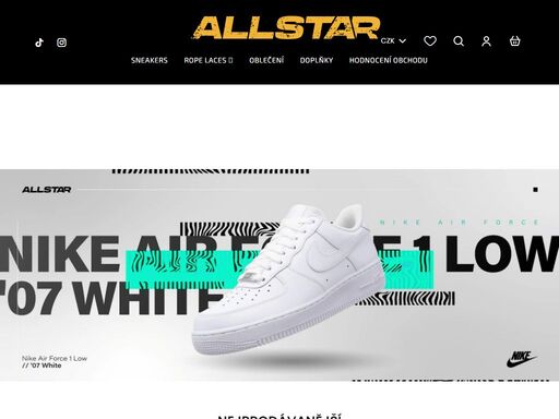 limitky na dosah! e-shop s teniskami & oblečením od značek - jordan, yeezy, nike, corteiz a spoustu dalších. garance originality! poradíme s výběrem těch pravých tenisek, nebo kousku oblečení do tvého šatníku.
