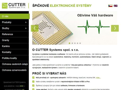 jsme česká společnost založená v roce 2008 s více než 100 zaměstnanci. náš cíl je realizovat komplexní řešení náročných požadavků zákazníků ve špičkové kvalitě…
