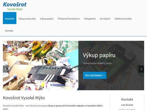 kovošrot vysoké mýto