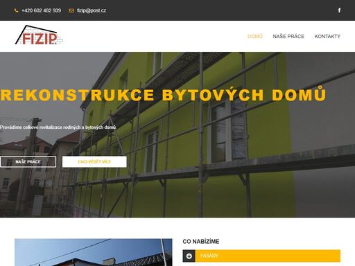 provádíme tepelné izoloace, hydroizolace, fasády, stavební práce, revitalizace rodinných a bytových domů, termokamerové zkoušky, průkaz penb a termokamerové zkoušky ve vyškově, brně a okolí.