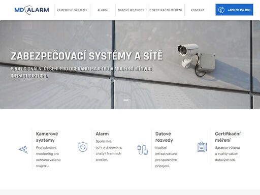 provádíme návrh, instalaci a nastavení zabezpečovacích systémů. navrhujeme a instalujeme strukturovanou kabeláž. kamerové systém, alarm, datové rozvody, certifikační měření.