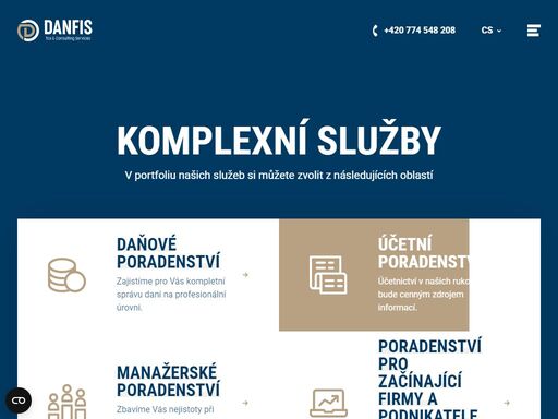 společnost danfis hk s.r.o. nabízí poradenské služby pro menší a střední podniky, podnikatele i fyzické osoby z oblasti daní, účetnictví a dalších.