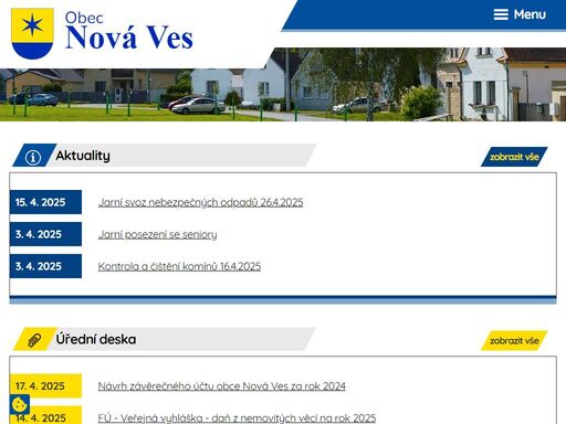 www.obecnovaves.cz