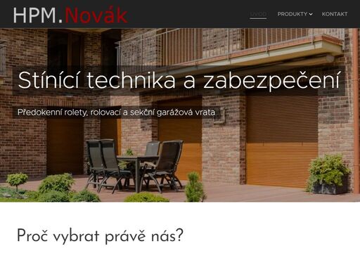 naše společnost se od roku 1998 zabývá výrobou, prodejem, montáží a servisem