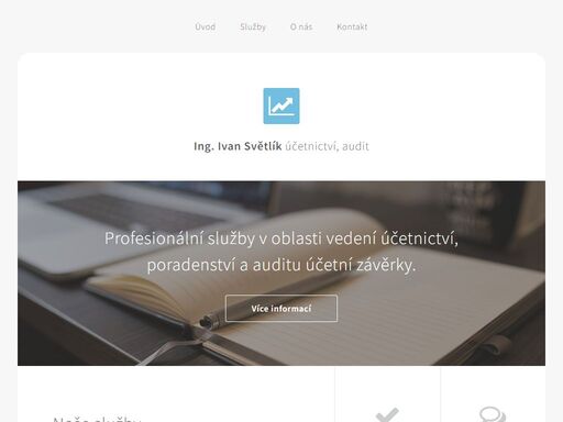 profesionální služby v oblasti vedení účetnictví, poradenství a auditu účetní závěrky.