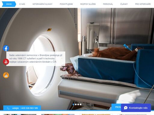 veterinární kliniky vetpark nabízejí veterinární služby, nonstop veterinární pohotovost, jsme referenční pracoviště pro chirurgii, ortopedii, poskytujeme ct vyšetření, vyšetření ultrazvukem včetně echokardiografie, digitálním rentgenem, veterinární onkologii, chirurgii mozku a páteře, kryochirurgii, stomatologii.