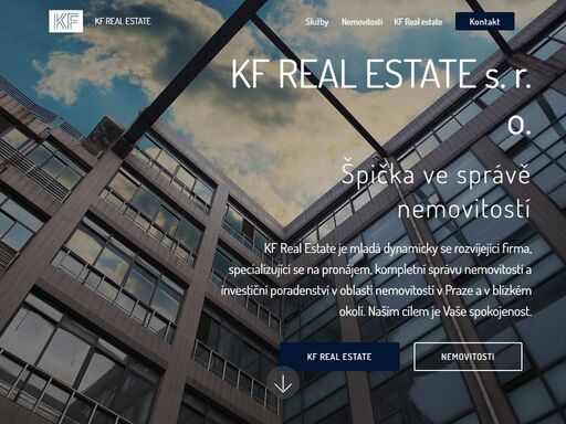 dynamicky se rozvíjející firma, specializující se na pronájem, kompletní správu nemovitostí a investiční poradenství v oblasti nemovitostí v praze a v blízkém okolí.