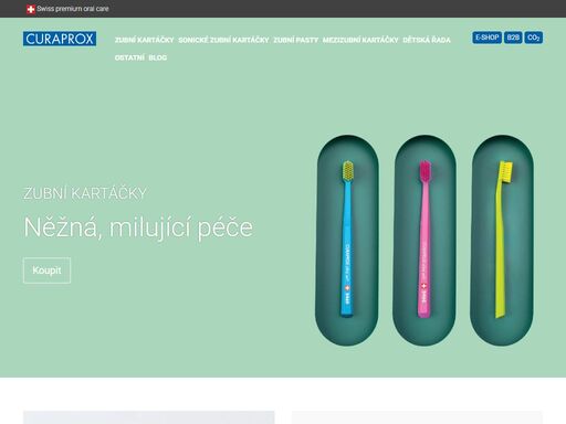 čištění zubů s curaproxem je jemné, zábavné a zdravé… i při bělení. zjistěte více…