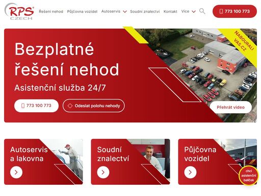 rps řešení nehod - nabourali vás?