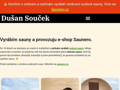 osobní web dušana součka