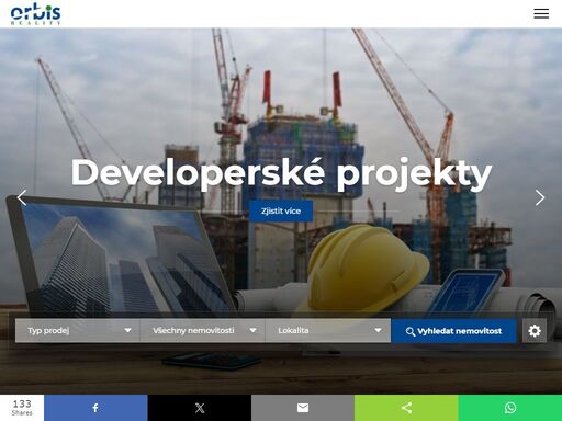 každý den stovky nových nemovitostí, reality. nemovitosti na prodej či pronájem v každém místě. přehledný katalog realit.