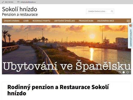 rodinný penzion a restaurace sokolí hnízdo. hledáte vhodné místo pro aktivní dovolenou či příjemnou rekreaci? máte slabost pro hory a lyžování, krásnou přírodu, procházky, agroturistiku či cykloturistiku? pokud ano, rampuše v orlických horách je pro vás jako stvořená. přijeďte si užít dovolenou do stylově zařízeného…