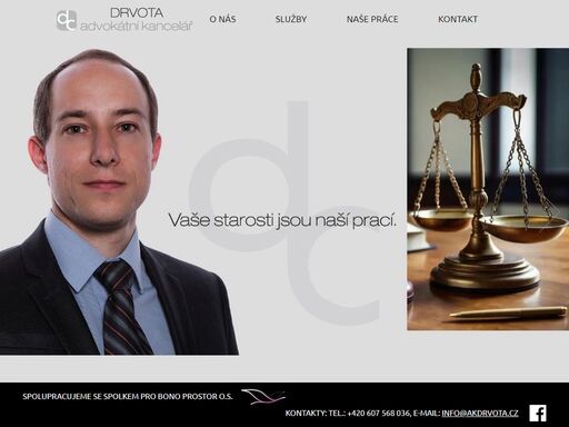 advokátní kancelář drvota, vaše starosti jsou naší prací.