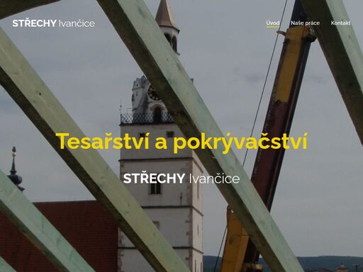 tesařství a pokrývačství