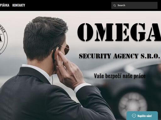 vaše bezpečí naše práce | omega security agency s.r.o.