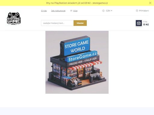 storegame (popisek stránky)