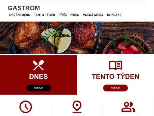 jídelna gastrom denně chutné a levné obědy, rychlá obsluha a snadné parkování.přijďte ochutnat. rozvoz obědů po hk. aktuální nabídka online.