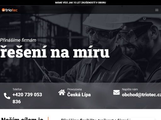 kompletní řešení od projektu po školení...