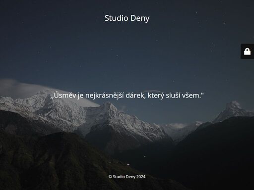 ,,úsměv je nejkrásnější dárek, který sluší všem.