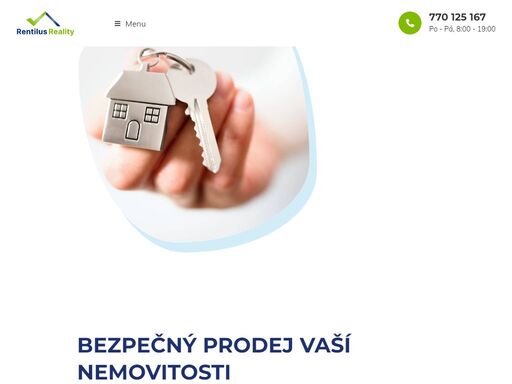 bezpečný prodej vaší nemovitosti. postaráme se o prodej vaší nemovitosti tak, aby jste získali maximum.
