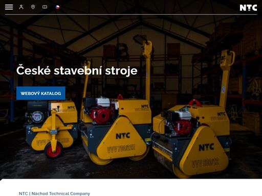 ntc stavební technika - prodej, servis a pronájem lehké stavební techniky. nabízíme vibrační desky, vedené i tandemové válce, vibrační pěchy, řezače spár a elektrocentrály. kvalitní české stavební stroje.