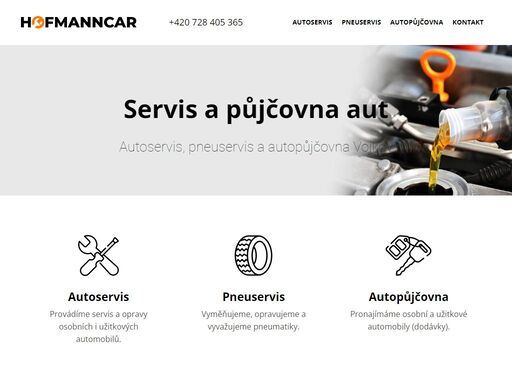 pronajímáme osobní i užitkové automobily. poskytujeme servis a provádíme opravy všech značek automobilů.