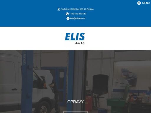 elis auto - opravy, pojistné událost, autopůjčovna znojmo