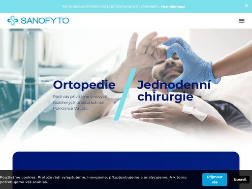 sanofyto - jednodení chirurgie, ortopedie