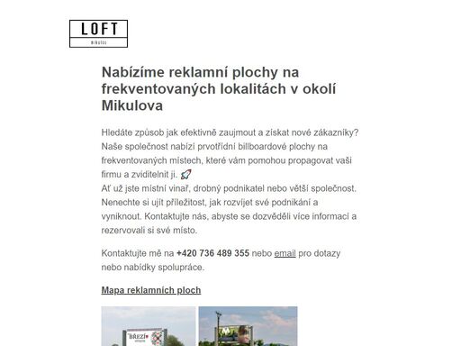 www.loftmikulov.cz