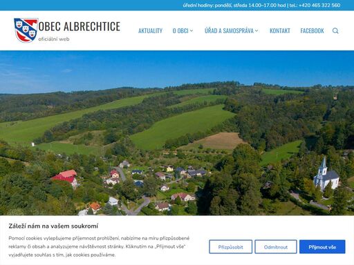 obec albrechtice - oficiální webové stránky obce a úřadu
