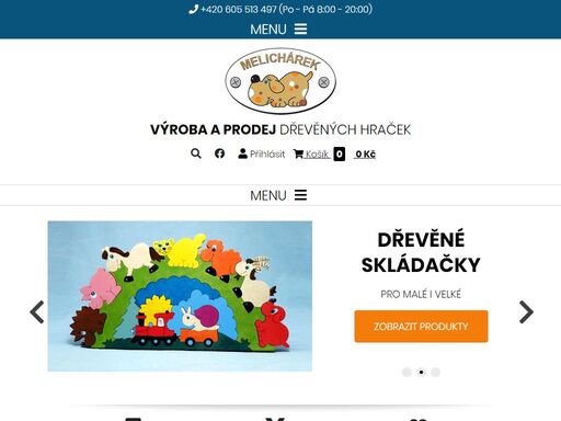 www.hrackymelicharek.cz