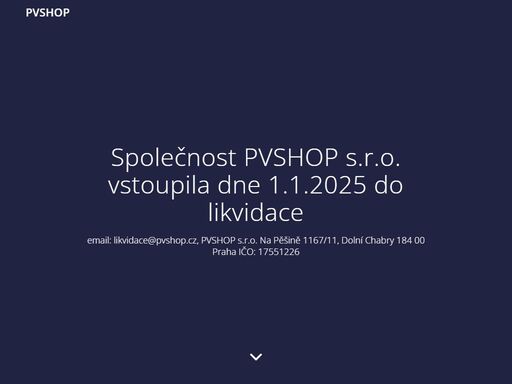 pvshop.cz