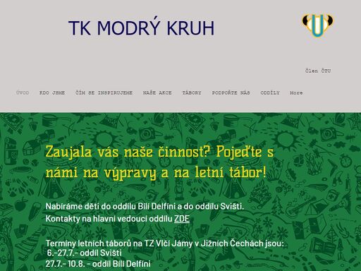 www.modrykruh.cz