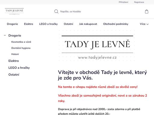 www.tadyjelevne.cz