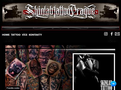 tetovací studio skinlab tattoo praha - tetovácí studio provádející veškeré druhy tetování .galerie tetování - motivy a vzory.