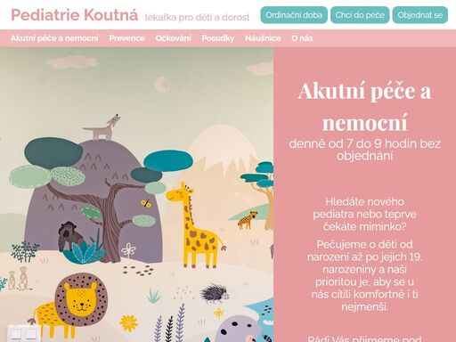www.pediatriekoutna.wz.cz