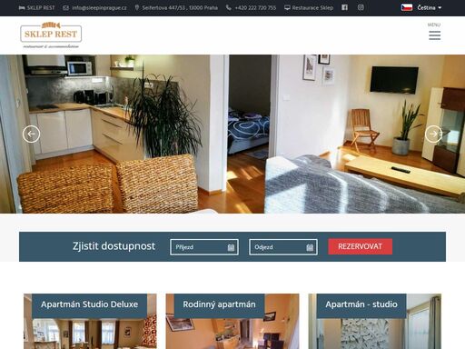 nabízíme ubytování v apartmánech a hostelových pokojích v jedné budově v seifertově ulici č.53, praze 3 - na žižkově