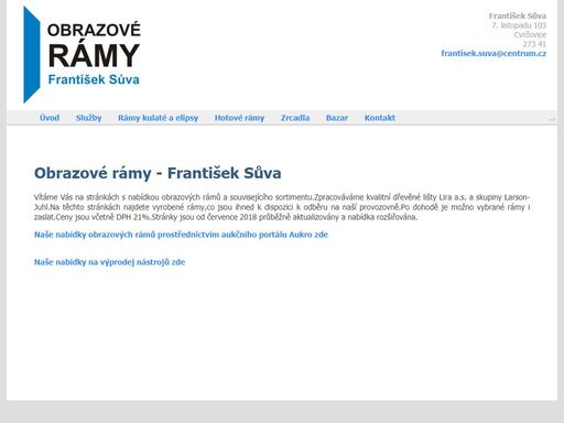 www.obrazoveramy.cz