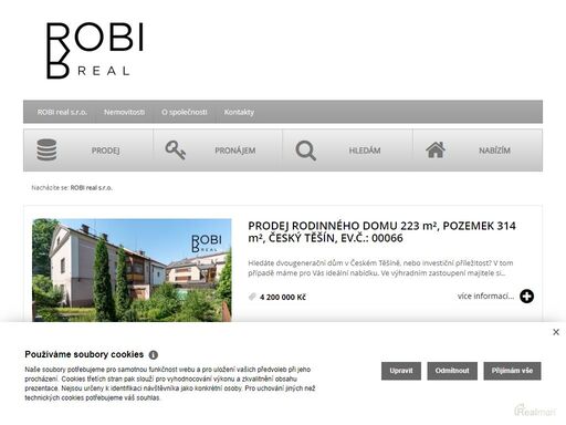 www.robireal.cz