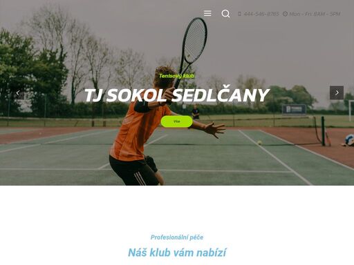 tjsokolsedlcany.tenisklub.cz