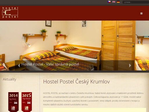 hostel postel český krumlov - levné ubytování v českém krumlově